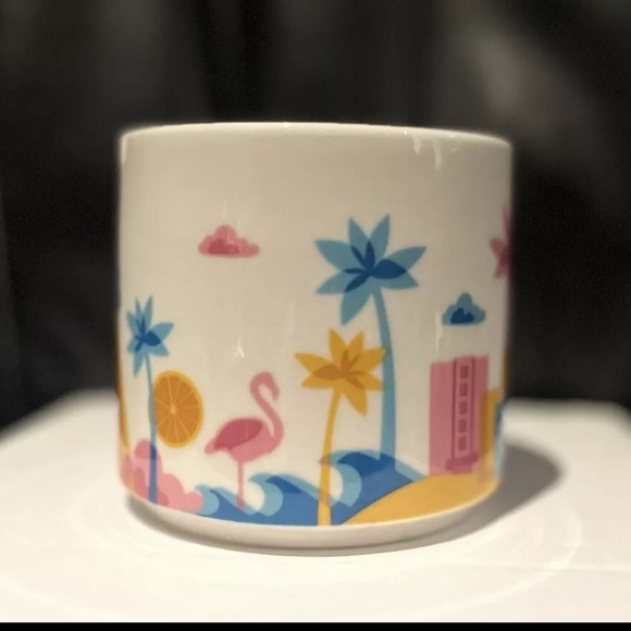 Starbucks Coffee Cup - You Are Here - Collection Florida 14oz 2014 *Small Chip* - Picture 5 of 7